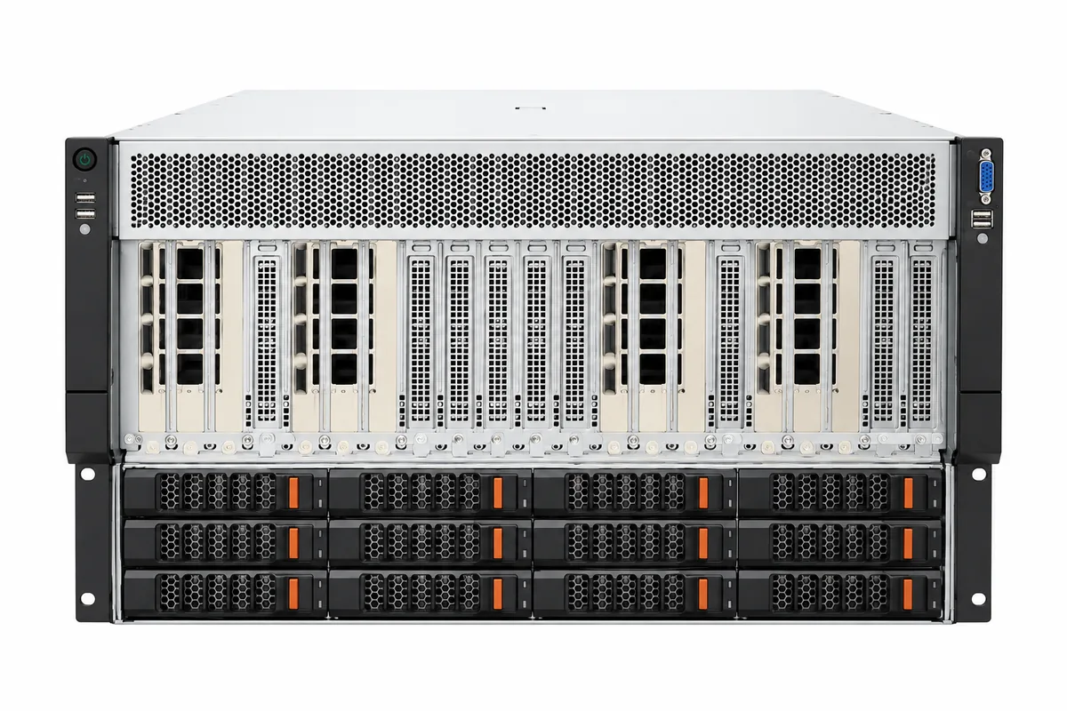 TFNEW S768G5 6U 8x GPU AI Supercomputing Server